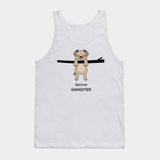 Spiritual gangster cute dog Tank Top